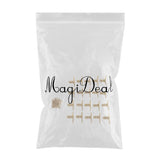 Maxbell 20pcs 90 Degree Support Spring Hinge Door Hinges for Jewelry Wine Box Gold