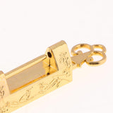 Maxbell Vintage Suitcase Luggage Cabinet Drawer Toolbox Padlock Pad Lock Golden