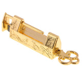 Maxbell Vintage Suitcase Luggage Cabinet Drawer Toolbox Padlock Pad Lock Golden