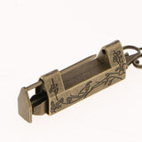 Maxbell Vintage Suitcase Luggage Cabinet Drawer Toolbox Padlock Pad Lock Copper 1