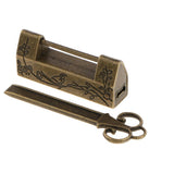 Maxbell Vintage Suitcase Luggage Cabinet Drawer Toolbox Padlock Pad Lock Copper 1