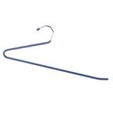 Maxbell 10pcs S-type Non-slip Stainless Steel Pant Trousers Jean Hangers  Blue_1