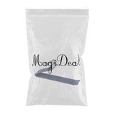 Maxbell 10pcs S-type Non-slip Stainless Steel Pant Trousers Jean Hangers  Blue_1
