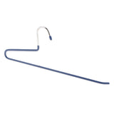 Maxbell 10pcs S-type Non-slip Stainless Steel Pant Trousers Jean Hangers  Blue_2
