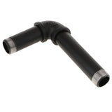 Max 2x Twist Metal Wall Shelf Bracket Rack Support Holder Supporter Black 3