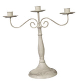 Pillar Dinner Candle Holder Candleholder Stand for Wedding Decor White L