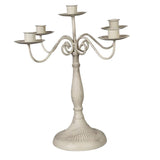 candle holder White