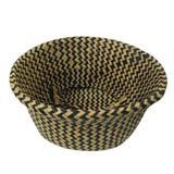 Max Foldable Storage Basket Straw Woven Flower Basket Flowerpot Garden Planter 2