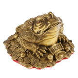 Maxbell Feng Shui Money Lucky Fortune Oriental Chinese Wealth Frog Toad Figurine S