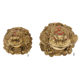 Maxbell Feng Shui Money Lucky Fortune Oriental Chinese Wealth Frog Toad Figurine S