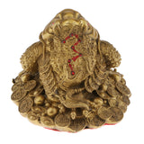 Maxbell Feng Shui Money Lucky Fortune Oriental Chinese Wealth Frog Toad Figurine S