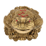 Maxbell Feng Shui Money Lucky Fortune Oriental Chinese Wealth Frog Toad Figurine M