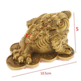 Maxbell Feng Shui Money Lucky Fortune Oriental Chinese Wealth Lucky Toad Ornament L