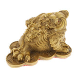 Maxbell Feng Shui Money Lucky Fortune Oriental Chinese Wealth Lucky Toad Ornament L