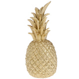 Maxbell Creative Resin Pineapple Shaped Ornament Gift Home Desktop Decoration Gold