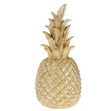 Maxbell Creative Resin Pineapple Shaped Ornament Gift Home Desktop Decoration Gold