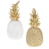 Maxbell Creative Resin Pineapple Shaped Ornament Gift Home Desktop Decoration Gold