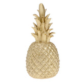 Maxbell Creative Resin Pineapple Shaped Ornament Gift Home Desktop Decoration Gold