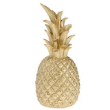 Maxbell Creative Resin Pineapple Shaped Ornament Gift Home Desktop Decoration Gold