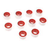 Maxbell 10 Roll 1m Waterproof PTFE Plumbing Fitting Thread Seal Tape for Water Pipe
