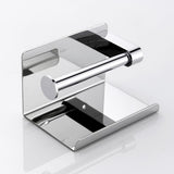 Maxbell Bathroom Kitchen Tissue Roll Holder Towel Rack Display Bar Mount a - Chrome