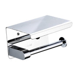 Maxbell Bathroom Kitchen Tissue Roll Holder Towel Rack Display Bar Mount a - Chrome