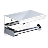 Maxbell Bathroom Kitchen Tissue Roll Holder Towel Rack Display Bar Mount a - Chrome