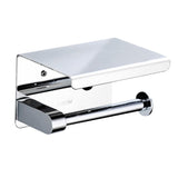 Maxbell Bathroom Kitchen Tissue Roll Holder Towel Rack Display Bar Mount a - Chrome