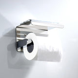 Maxbell Bathroom Kitchen Tissue Roll Holder Towel Rack Display Bar Mount a - Chrome