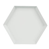 Maxbell Polygon Combination Fruit Plate Geometric Shape Snack Storage Tray Grey M
