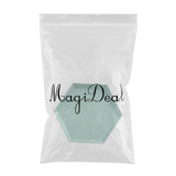 Maxbell Polygon Combination Fruit Plate Geometric Shape Snack Storage Tray Green M