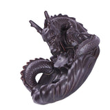 Maxbell Ceramic Backflow Incense Burner Home Decor Dragon Cones Holder Censer b