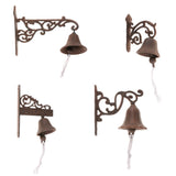 Max Maxb Vintage Rustic Metal Cast Iron Hanging Wall Mounted Welcome Home Doorbell A