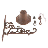 Max Maxb Vintage Rustic Metal Cast Iron Hanging Wall Mounted Welcome Home Doorbell A