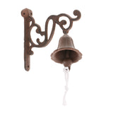 Max Maxb Vintage Rustic Metal Cast Iron Hanging Wall Mounted Welcome Home Doorbell B