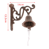 Max Maxb Vintage Rustic Metal Cast Iron Hanging Wall Mounted Welcome Home Doorbell B