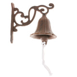 Max Maxb Vintage Rustic Metal Cast Iron Hanging Wall Mounted Welcome Home Doorbell B