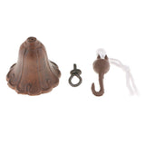 Max Maxb Vintage Rustic Metal Cast Iron Hanging Wall Mounted Welcome Home Doorbell B