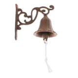 Max Maxb Vintage Rustic Metal Cast Iron Hanging Wall Mounted Welcome Home Doorbell B