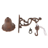 Max Maxb Vintage Rustic Metal Cast Iron Hanging Wall Mounted Welcome Home Doorbell B