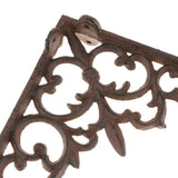 Max Maxb Antique Vintage Style Heavy Duty Cast Iron Shelf Bracket Wall Mounted S