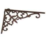 Max Maxb Antique Vintage Style Heavy Duty Cast Iron Shelf Bracket Wall Mounted S