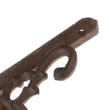 Max Maxb Antique Vintage Style Heavy Duty Cast Iron Shelf Bracket Wall Mounted S