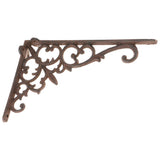 Max Maxb Antique Vintage Style Heavy Duty Cast Iron Shelf Bracket Wall Mounted S