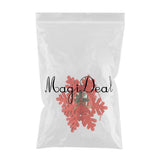 Max 1 Piece Vintage Christmas Wooden Hanging Plaques Ornament Red Snowflake