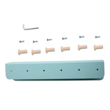 Max Iron Wall Mounted Shelf Home Storage Display Rack Blue
