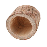 Maxbell Tree Stump Wooden Flower Vase Succulent Plants Bonsai Pot Candle Holder S
