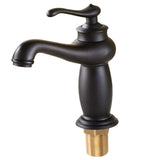 Maxbell European Style Retro Bathroom Basin Water Faucet Antique Mixer Tap Black