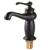 Maxbell European Style Retro Bathroom Basin Water Faucet Antique Mixer Tap Black