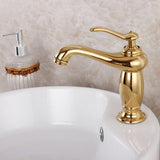 Maxbell European Style Retro Bathroom Basin Water Faucet Antique Mixer Tap Gold